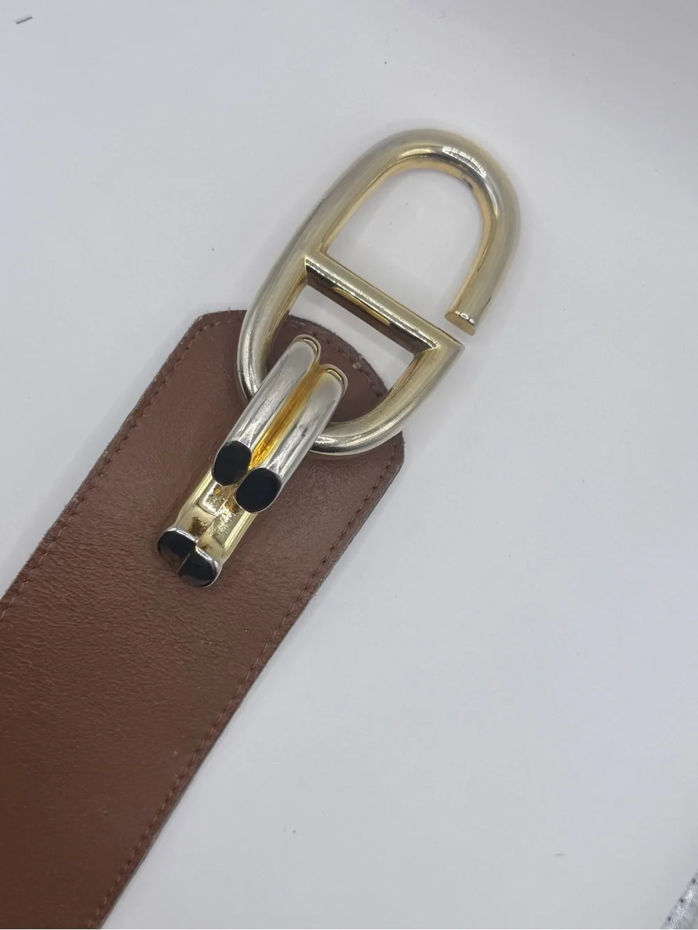 Authentic Christian Dior Vintage Wide Leather Waist Belt